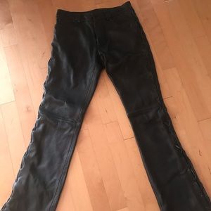 Ralph Lauren Purple Label Leather Pant sz M (8-10)